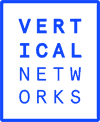 Vertical Networks Logo in Blue